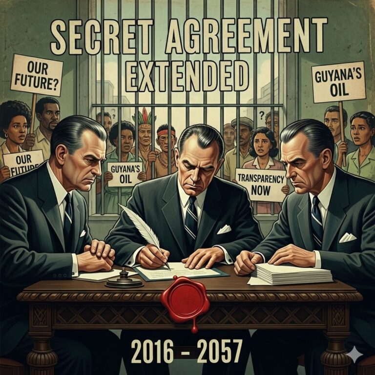 Government Signs Secret Deal Extending 2016–2057 Agreement