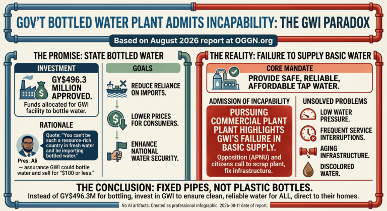 Govt’s Bottled waterplant admits incapability to provide basic water supply system