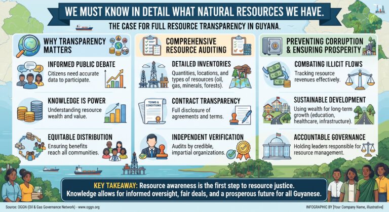 We must know in detail what natural resources we have