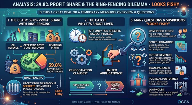 39.8% profit share means Ring Fencing but short-lived with many questions – looks fishy!